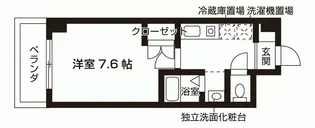 山の手ハウス【5階】の間取り