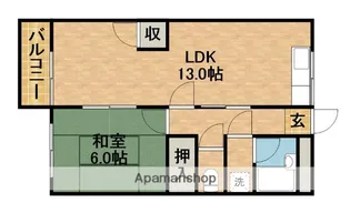 コーポ希望XI【2階】の間取り