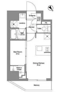 BPRレジデンス田端【3階】の間取り