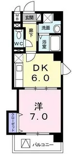 グレイス・コート【4階】の間取り