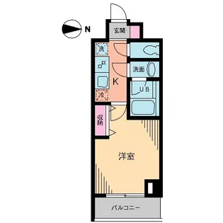 パロス・コート【1階】の間取り