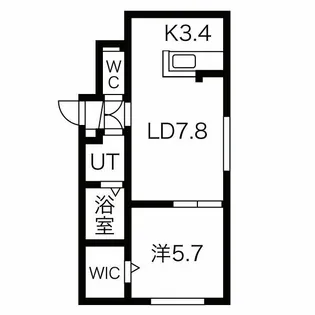 サン・クレール本郷【2階】の間取り