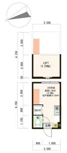 ハーモニーテラス小竹向原【2階】の間取り