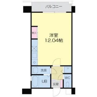 フォレステージュ靱公園【2階】の間取り