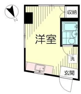 尾山台ビル【2階】の間取り