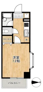 片瀬江ノ島 フジビル【3階】の間取り