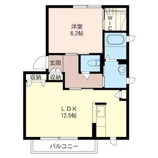 ラキシス【2階】の間取り