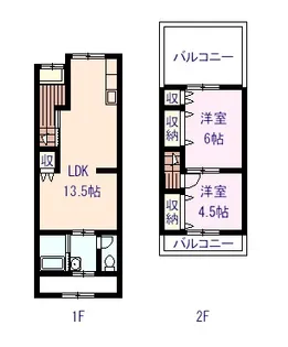 大阪府堺市西区浜寺船尾町西1【一戸建】の間取り