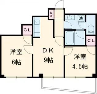 ロアジス【2階】の間取り