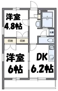 城北B【3階】の間取り