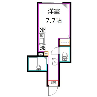 コパン国分寺【1階】の間取り