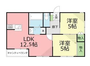 神奈川県藤沢市亀井野3【マンション】の間取り