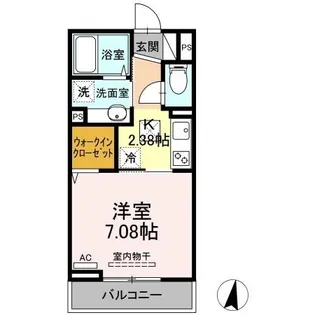 セジュール南阿佐ヶ谷2【2階】の間取り