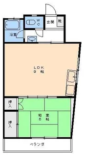 大場ビル【3階】の間取り