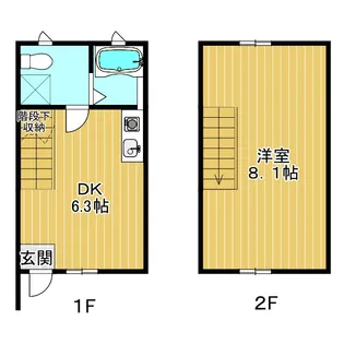ikka広川 A棟の間取り