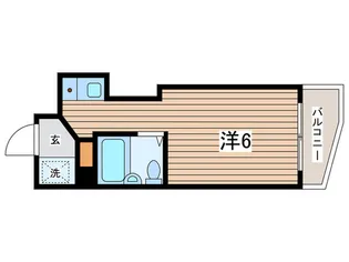 コパーズアプト綱島【3階】の間取り