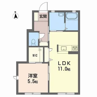 グランヴィル S棟【1階】の間取り