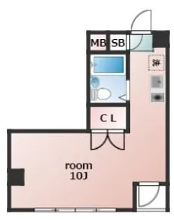 ツリーサイドA・B錦糸町【3階】の間取り