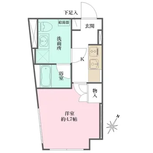 Fika大井町【2階】の間取り