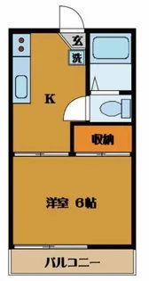 メゾンすずき【2階】の間取り