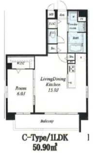 レクエルド塚本【1階】の間取り