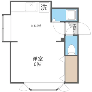 ハイツエリックス【2階】の間取り