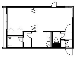 ナッツSPIRIT2【6階】の間取り