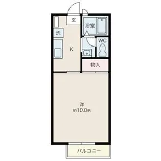 アウローラ【2階】の間取り