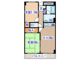 SPAZIO-G【2階】の間取り