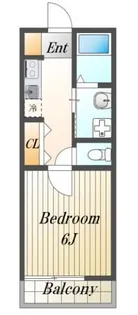 メゾンミユキII【3階】の間取り