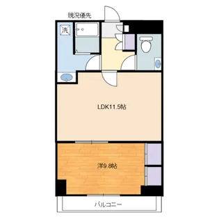 小豆沢2パレス【2階】の間取り