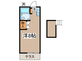 メゾンマルスギ【1階】の間取り