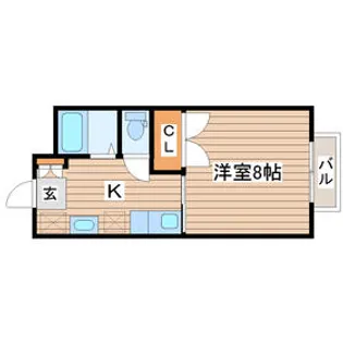 メゾン沢田【5階】の間取り