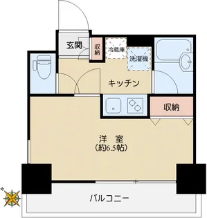 グランフォース早稲田【3階】の間取り