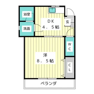 サン・パーク【1階】の間取り