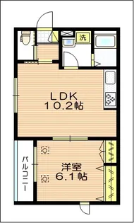 グランメゾンII【2階】の間取り