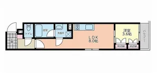 プリモトレーノ2【2階】の間取り