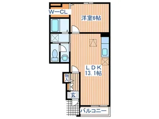 グリーティングIII【1階】の間取り