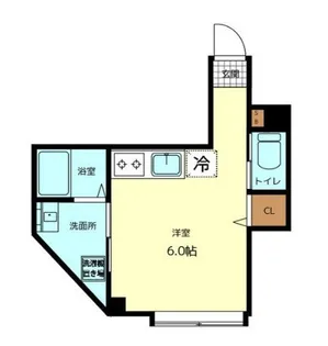 アクセス駒込【3階】の間取り