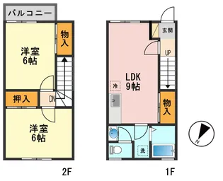 プランドール篠崎の間取り