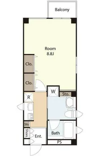 branche【3階】の間取り