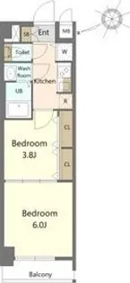 S-RESIDENCE上社南amante(アマンテ)【3階】の間取り