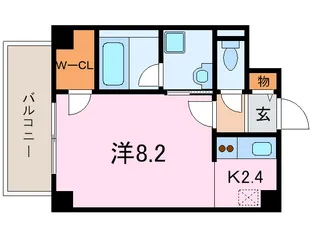 レグルス芦屋【3階】の間取り