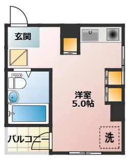ジャクソンヒルズ【3階】の間取り
