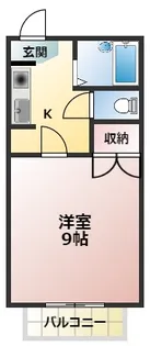 コーポヤマサ【1階】の間取り