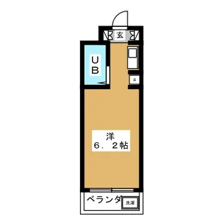 ベルエポック松木【2階】の間取り