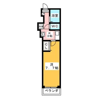 ラ フォンテ石神井台【2階】の間取り