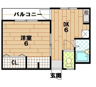 リリーフレジデンス【4階】の間取り