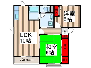 T・Aハウス【1階】の間取り