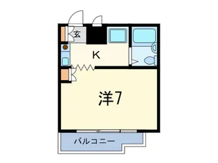 ジョイフル御影【2階】の間取り